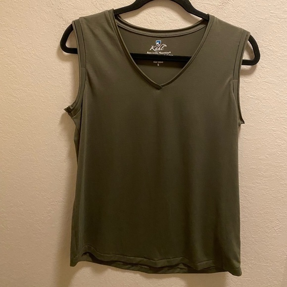 Kuhl Green Juniper V-Neck Tank Top Size Small - Picture 2 of 8
